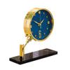 YWMLFZ Table Table Bell Clock is Placed in The Metal Living Room view 1