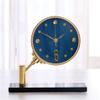 YWMLFZ Table Table Bell Clock is Placed in The Metal Living Room view 2