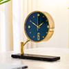 YWMLFZ Table Table Bell Clock is Placed in The Metal Living Room view 4