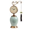 YWMLFZ Bell Living Room Household Desktop Retro Chinese Quartz Clock Pendulum Clock Silent view 1
