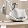 HLANHAILE Multifunctional Peanut yo-yo car Children's Rocking Horse Excavator taxiing car (Flame Red + Excavator + Seeler + Musical Lights) view 3