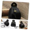 Abaodam Small Leather Dice Bag Portable Drawstring Dice Organizer Pouch for Game Cards Coins and Small Items Scratch Resistant Storage Case for Tabletop Players view 2