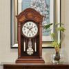 YWMLFZ Solid Wooden Clock Home Retro Time Clock Mute Chinese Bell Clock view 3
