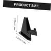 ABOOFAN 6Pcs Coin Display Stands Coin Storage Rack with Design for Cabinets Bookshelves and Desktop Showcase view 2