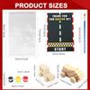 100 Pcs Race Car Painting Party Favors Kit Include 20 Unfinished Wood DIY Car Toys with 20 Watercolor Paint 20 Brushes 20 Thank You Cards and 20 Clear Packaging Bags for Kids Two Fast Party Supplies view 2