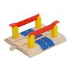 BESPORTBLE Train Track Railing Barrier Accessory Railway Barricade Model for Train Scene Simulation Roadblock for Fine Motor Skill Development view 1