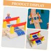 BESPORTBLE Train Track Railing Barrier Accessory Railway Barricade Model for Train Scene Simulation Roadblock for Fine Motor Skill Development view 2