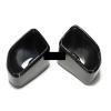 Compatible for X3X4G01G02 exhaust tip modification of the car's square mouth tail throat square tail nozzle 18 to 21(Black pair) view 4