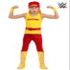 WWE Hulk Hogan Boys Costume with Shirt, Pants Belt, Bandana, and Wrist Cuffs for Kids | Wresting Halloween Outfit X-Large view 2
