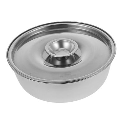 BESPORTBLE Stainless Steel Bowl with Lid Safe Boy Girl Feeding Bowl for Toddlers and Boy Girl Portable Rice and Soup Dish Suitable for Home and Kindergarten Use