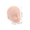 Abaodam 10pcs DIY Practice Makeup Doll Heads Lightweight Decorative Doll Faces for Crafting and Makeup Tool and Home Decor view 2