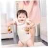 BESPORTBLE 2pcs Hand Rattle Soothing Ring Shaker Bells for Newborns Easy Grip Soft Grasp for Sensory Development Motor Skills and Auditory Stimulation view 2