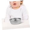 LIOOBO Stainless Steel Bowl with Lid Food Container for Soup Meals Portable Bowl for Kindergarten Home Use view 4