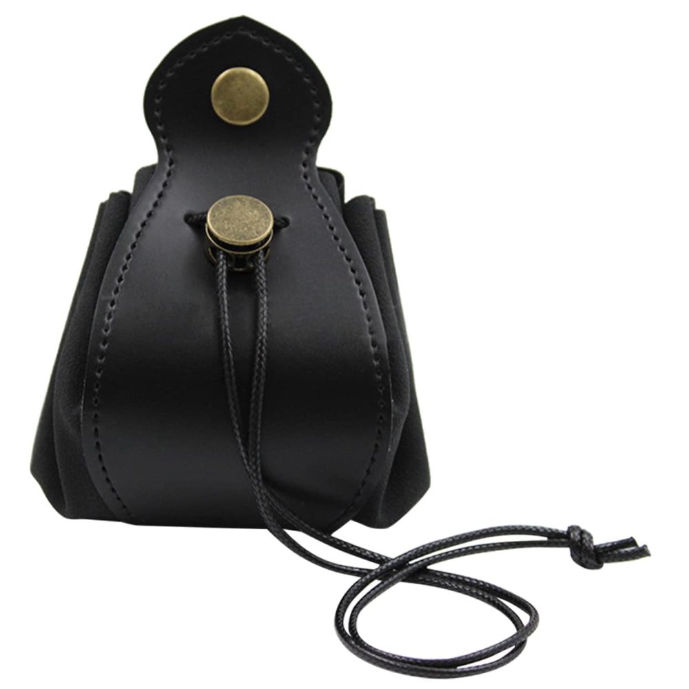 Beaupretty Wear Resistant Small Dice Storage Bag with Drawstring Practical Game Dice Pouch for Collecting and Protecting Small Accessories for Board Gamers