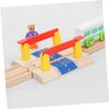 Beaupretty Train Track Accessories Railway Railing Barrier Model Station Prop Replacement for Creative Train Scenes Handcrafted Railway Roadblock for Imaginative Play view 2