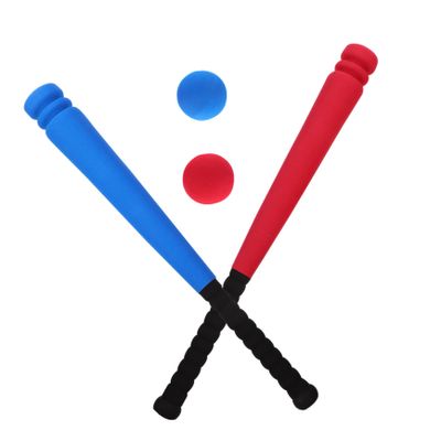 Beaupretty Super Safe Baseball Bat with Soft Bats and Balls Friendly Outdoor Sport for Boys for Backyard Park School Play and Parties Random Color