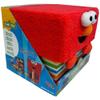 Happy Nappers Sesame Street: Storables 8" Box - Elmo - Red Character Themed Bin, Fabric Storage Container, Opening Top Lid, Holds Toys, Books & More, Licensed view 2