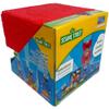 Happy Nappers Sesame Street: Storables 8" Box - Elmo - Red Character Themed Bin, Fabric Storage Container, Opening Top Lid, Holds Toys, Books & More, Licensed view 4