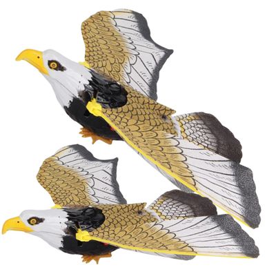 Abaodam 2Pcs Music Portable Childrens Hanging Simulation Bird for Beginners Stimulating Curiosity and Imagination Safe Plastic Material