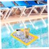 Beaupretty 4Pcs Beach Sand with Molds and Tools Sand Tray Mats for Creative Outdoor Play Safe Smooth Surface Random Colors Random Color view 3