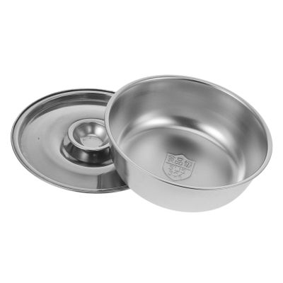 Totority Stainless Steel Bowl with Lid Multipurpose Food and Soup Bowl for Kindergarten and Home Use Dinnerware for Boys