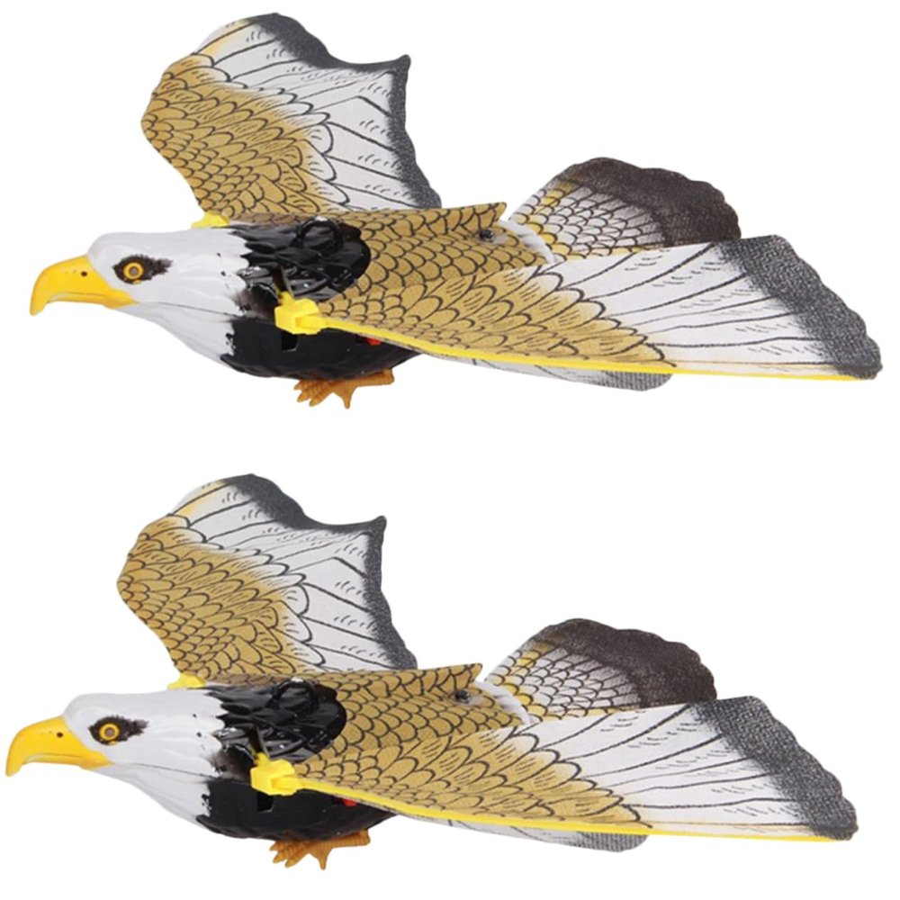 Beaupretty 2Pcs Electronic Eagle for Electric Sliding Bird Childrens Interactive Hanging Safe Smooth Edges Easy Childrens Supplies