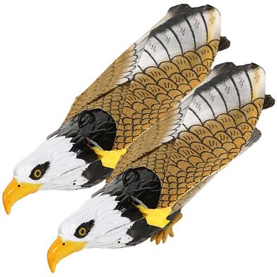 Beaupretty 2Pcs Electronic Eagle Flying with Music and Light Effects Adorable Playthings with Smooth Edges Interactive Hanging for Safe and Fun Gift Choice