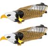FRCOLOR 2Pcs Electronic Eagle Music for Safe Plastic Hanging Playthings for Boys and Smooth Polished Childrens Gift Interesting Bird view 1