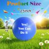 10/50/100 PCS Custom Stress Balls with Logo Text Personalized Stress Balls Bulk for Adults Relief Encouraging for Office,School,Events (Round Stress Ball) view 3