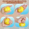 10/50/100 PCS Custom Stress Balls with Logo Text Personalized Stress Balls Bulk for Adults Relief Encouraging for Office,School,Events (Round Stress Ball) view 4