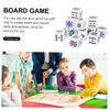 BESPORTBLE 16Pcs White Acrylic Poker Dice Portable Lightweight Game Props for Parties Bars Ktv Fun Bluffing and Card Games view 4