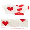 Beaupretty 2Pcs Bear Doll Clothes Reusable Cloth Plushies Soft Stuffed Animal Outfit for Bears Imaginative Play Dress Up Accessories view 4