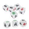 BESPORTBLE 5pcs Mahjong Dice Cubic Shape Portable Game Props for Home Party Bar Lightweight Board Game Accessories with Fine Workmanship view 4