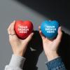 10/50/100 PCS Custom Stress Balls with Logo Text Personalized Stress Balls Bulk for Adults Relief Encouraging for Office,School,Events (Heart Stress Ball) view 3