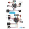 JHEMCU GF30F405-8S 3-8S Flight Controller with ICM42688P Gyro view 4