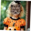 Abaodam 2pcs Fox Masquerade Masks Soft Furry Animal Party Cosplay Mask with Elastic Band for Halloween Costume Comfortable Fit Lightweight Design view 2