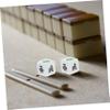 BESPORTBLE 5pcs Acrylic Mahjong Dice Portable Lightweight Wind Direction Dice for Home Board Games Party Use Gaming Accessories view 2
