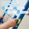 Playscapes Magnetic Toddler Activity Wall Panel Toy  Interactive Wall Busy Board  Melamine Frame & Acrylic Panel with 2 Wands  Easy Installation, No Loose Pieces, Easy-to-Clean  Tic Tac Toe, Blue view 3