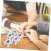 Abaodam 5pcs Acrylic Mahjong Dice Portable Wind Direction Dice for Board Games Entertainment Lightweight Party Home Ktv Bars view 4