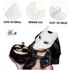 Abaodam DIY White Blank Fox Mask for Halloween Masquerade Cosplay Party Paintable Unpainted Fox Face Mask for Women and Handcrafted Costume Accessory Creative Craft Gift view 4