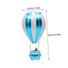 Unomor 10pcs Blue Hot Air Balloon Foil Balloons for Birthday Party Decorations for Photo Backdrop and Celebration Events view 2