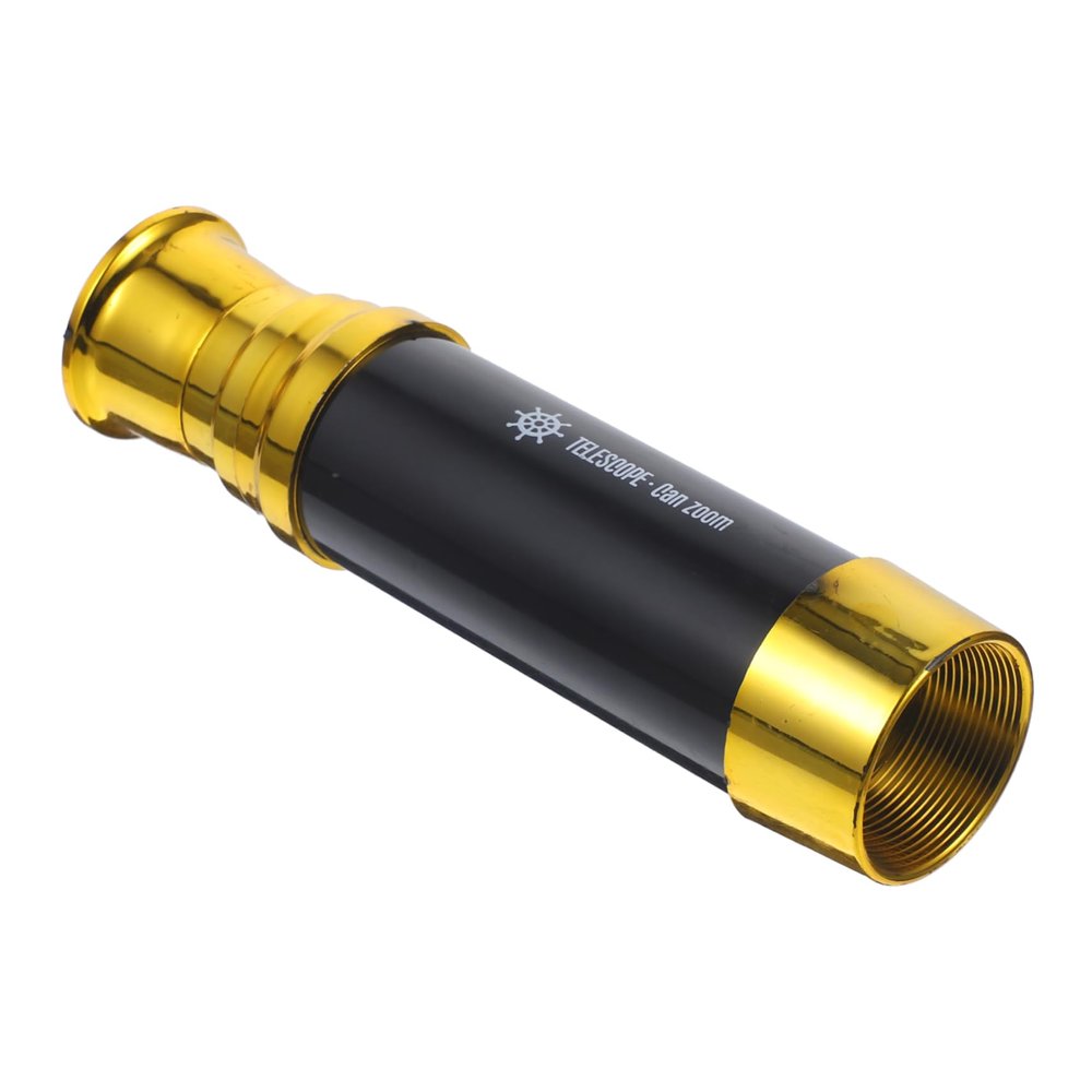 Abaodam Pirate Monocular Telescope Educational Spyglass for Boys and Portable Scientific Exploration Tool for Outdoor Adventures and Party Favors