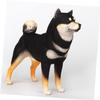 Abaodam Realistic Dog Statue Plastic Figurine Home Animal Decoration for Indoor Garden Gift with Craftsmanship and Lightweight Design view 3