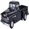 1955 5100 Stepside Pickup - 1:24 Scale Diecast Model Truck by Motormax (Black) view 1
