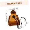 Beaupretty Portable Drawstring Dice Bag Small Game Beads Pouch Compact Dice Holder with Dust Resistant for Storing Coins Cards and Small Accessories view 2