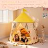 Acamina Play Tent for Kids,Space Rocket Ship TentChildren Pop Up Foldable Tents Playhouse Indoor Outdoor Games PartyBirthday Toy for Boys GirlsPrincess Prince Castle Teepee Gift (Yellow) view 3