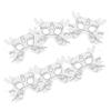 BESPORTBLE 6pcs DIY Blank Paper Masquerade Masks for Paintable White Craft Masks with Elastic Band Lightweight Halloween Costume Cosplay Party Accessories for Creative Art Activities view 1