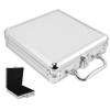 KESYOO Portable Poker Chip Case with Large Capacity and Buckle Lock Handheld Storage Box for Poker Cards and Chips Organizer Alloy Carrying Container for and Blackjack view 1