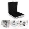 KESYOO Portable Poker Chip Case with Large Capacity and Buckle Lock Handheld Storage Box for Poker Cards and Chips Organizer Alloy Carrying Container for and Blackjack view 3