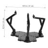 Abaodam Doll Display Stand with Strong Load Bearing Base for Hg Rg Model Figures Portable Figure Holder Rack and Showcase view 2